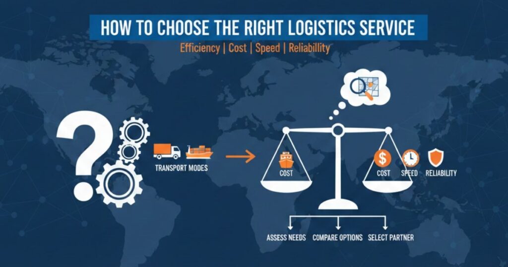 How to Choose the Right Logistics Service
