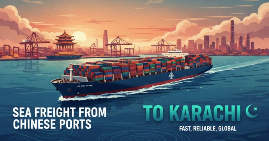 Sea Freight from Chinese Ports to Karachi