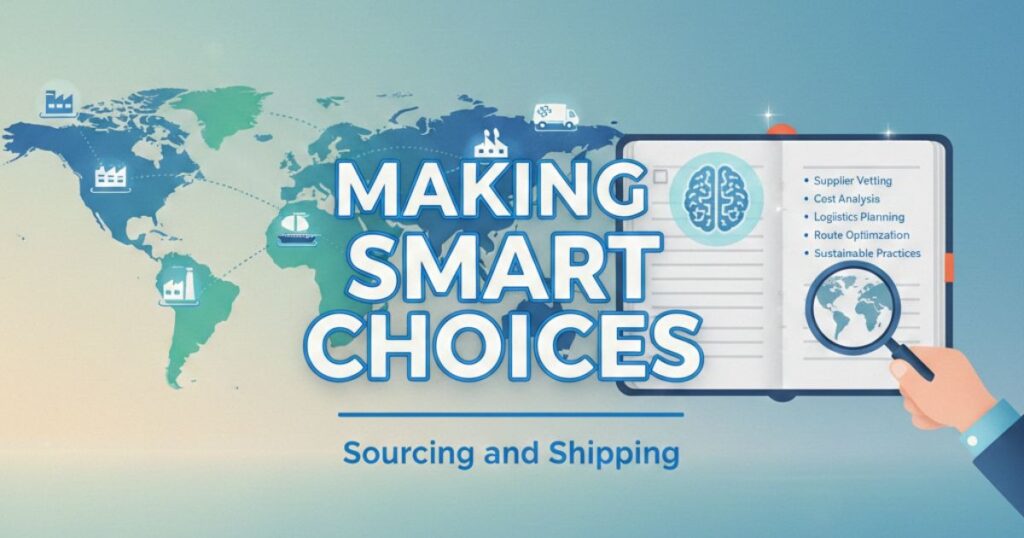 Making Smart Choices: Sourcing and Shipping