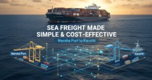 Nansha Port to Karachi Sea Freight Made Simple & Cost-Effective