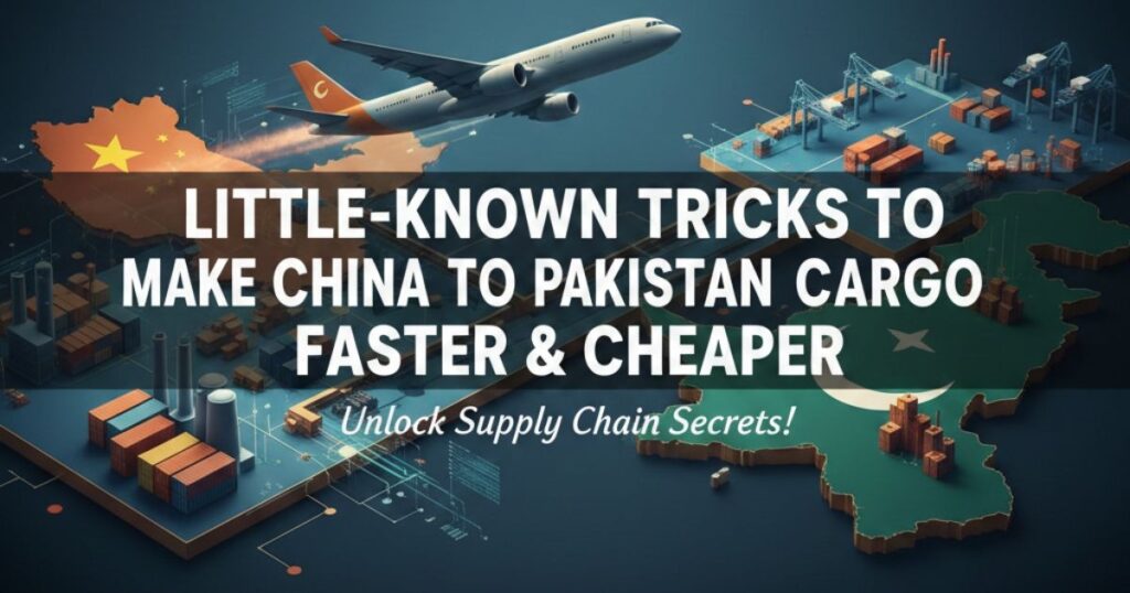 China to Pakistan Carry Cargo