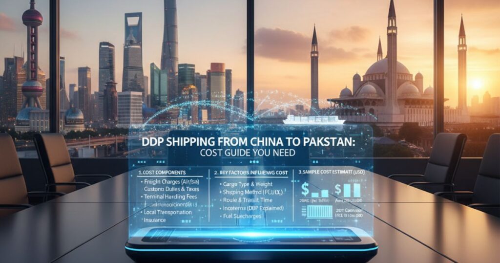 DDP Shipping from China to Pakistan Cost Guide You Need