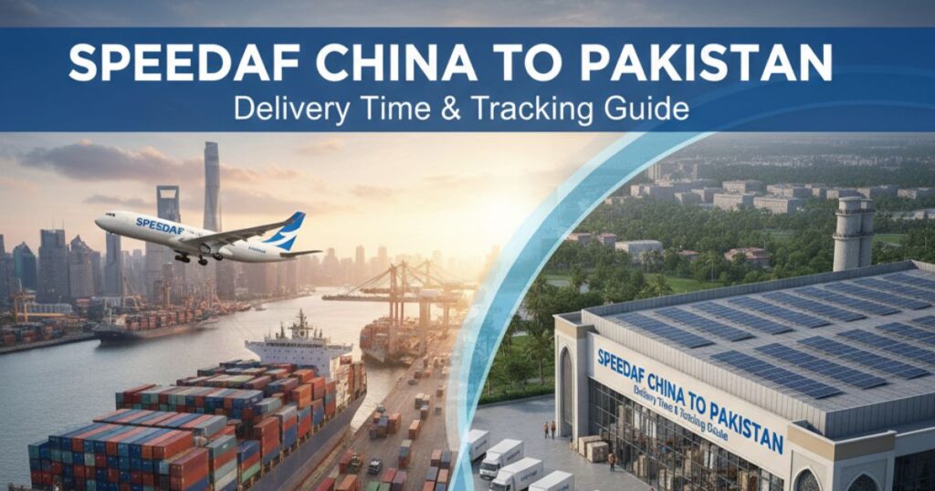 Speedaf China to Pakistan Delivery Time & Tracking Guide