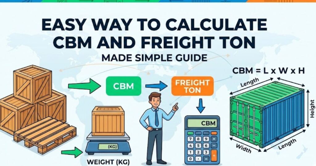 easy way to calculate cbm and freight ton Made Simple Guide