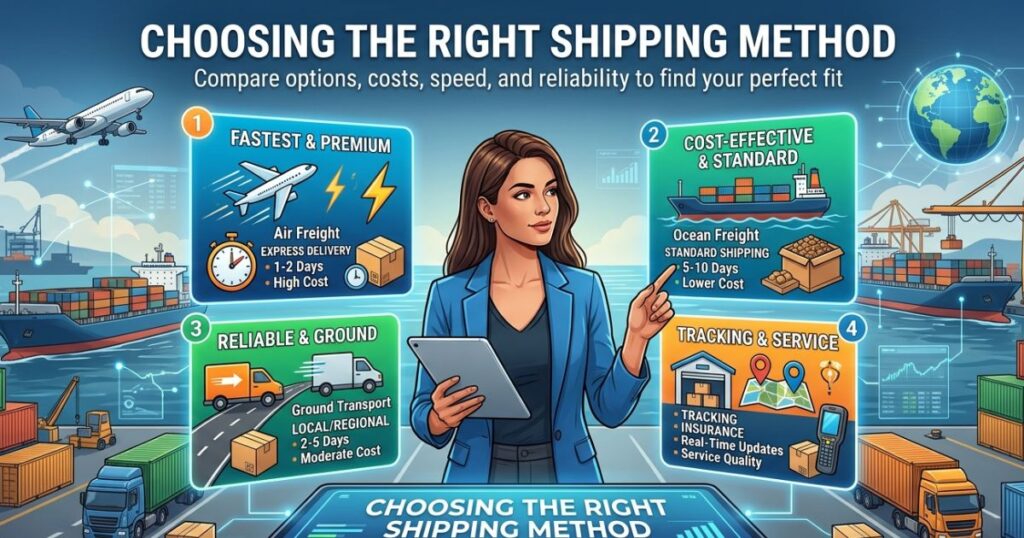 Choosing the Right Shipping Method
