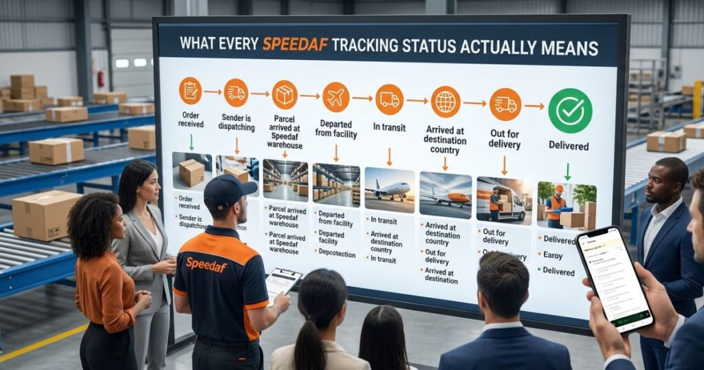 What Every Speedaf Tracking Status Actually Means