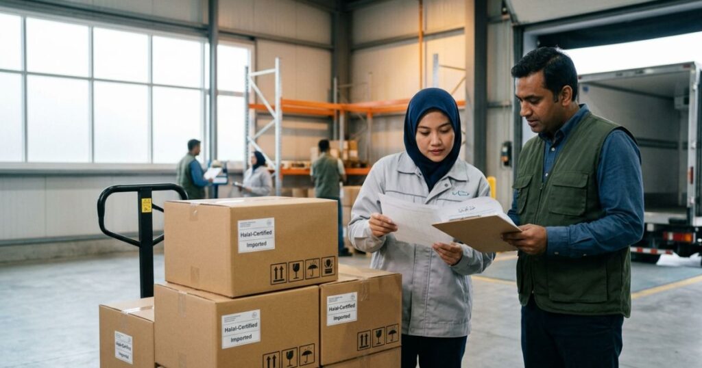 Halal-Certified Shipping for Food Imports